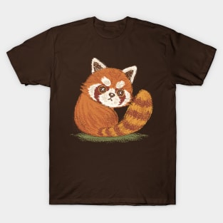 Red Panda look back T-Shirt